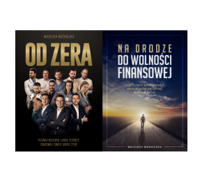 OD ZERA + Na drodze do wolności finansowej - Wojciech Woźniczka (miękka oprawa)